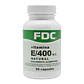 Vitamina E natural 400 mg x 90 cápsulas – FDC - Miniatura 1