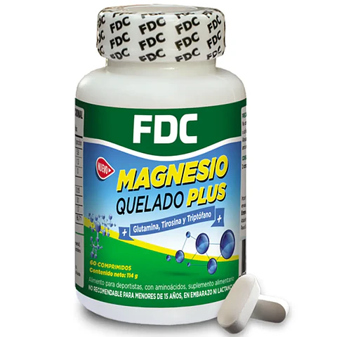 Magnesio Quelado Plus 60 comprimidos