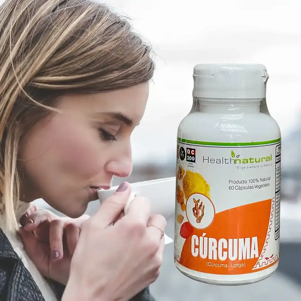 Curcuma 500 mg 60 Cápsulas 3