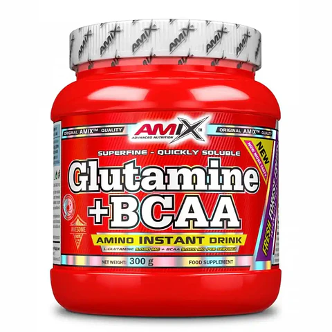 Aminoácidos Glutamina + BCAA 300 g