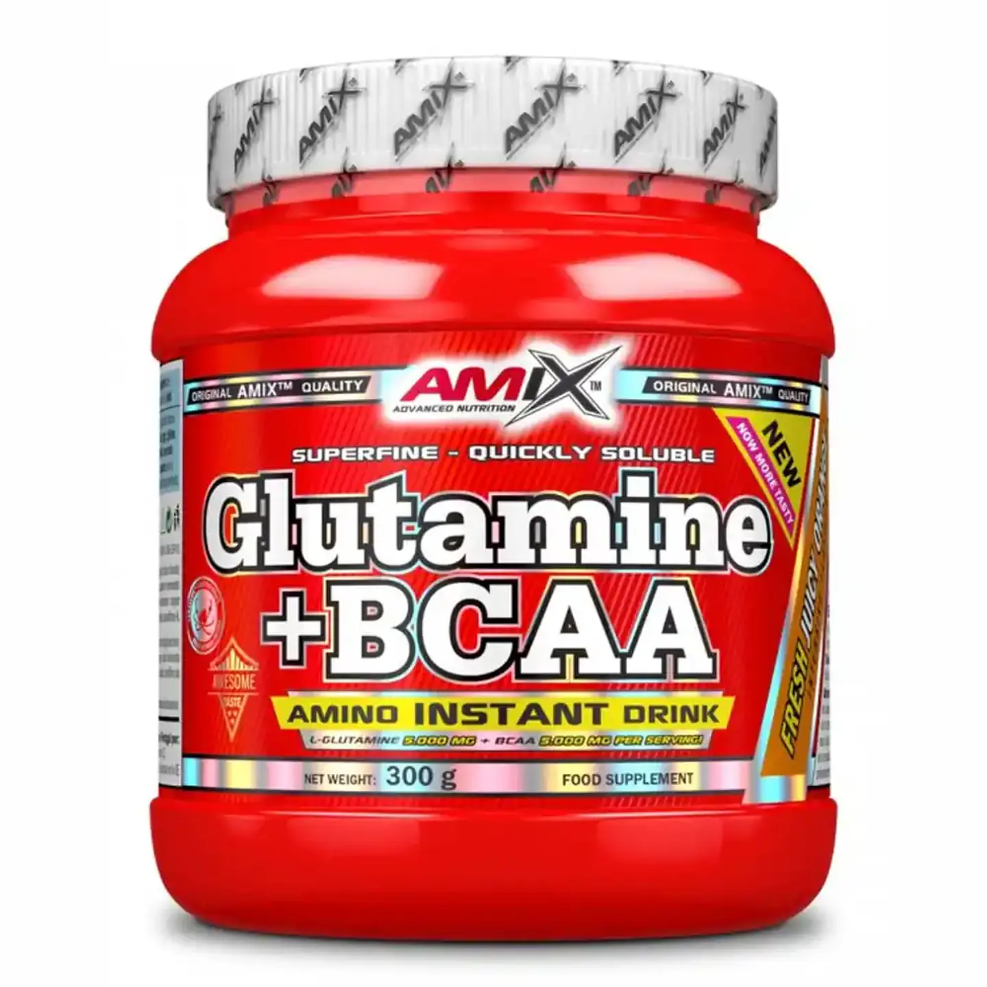 Aminoácidos Glutamina + BCAA 300 g 2