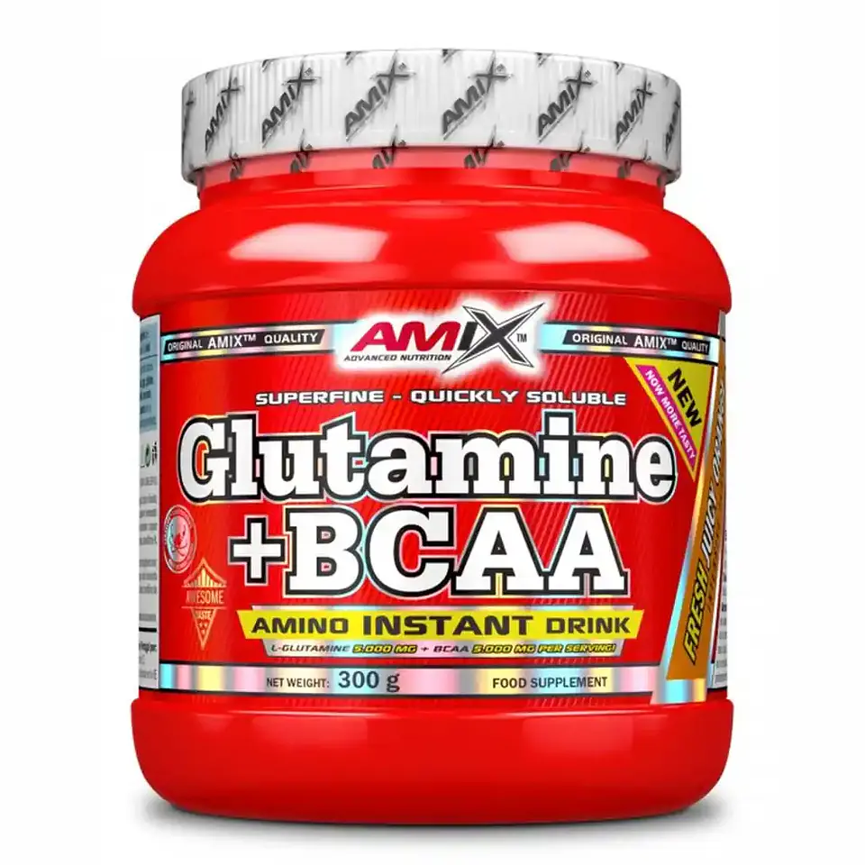 Aminoácidos Glutamina + BCAA 300 g 2