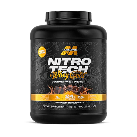 Proteína Nitro Tech Whey Gold 5 Lbs