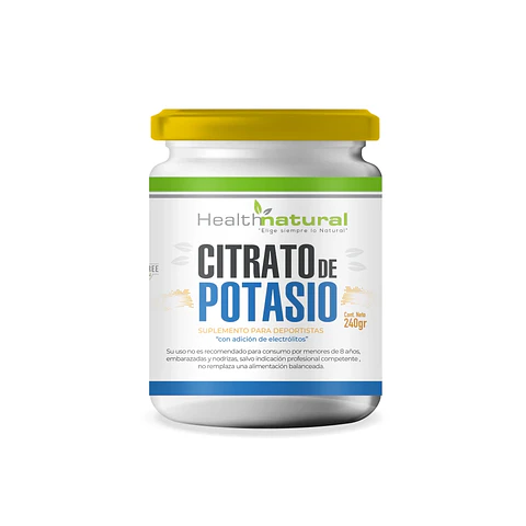 Citrato de Potasio 240gr Health Natural