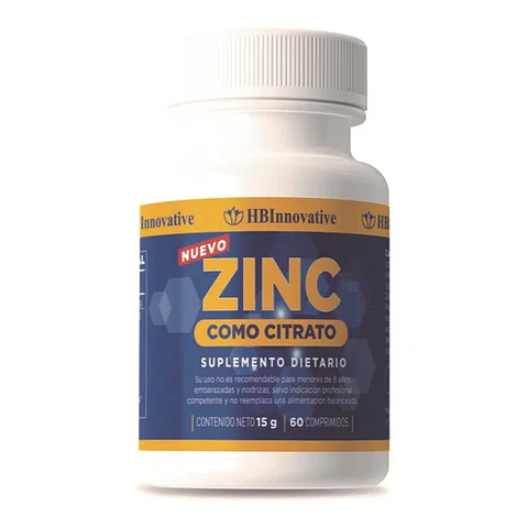 Zinc Citrato x 60 Comp. Fdc