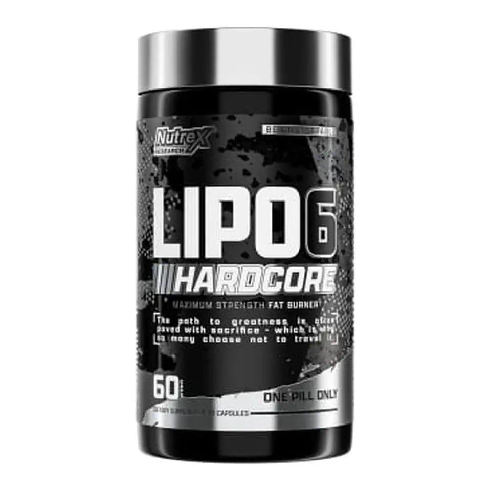 Lipo-6 Hardcore 60 Cápsulas 1