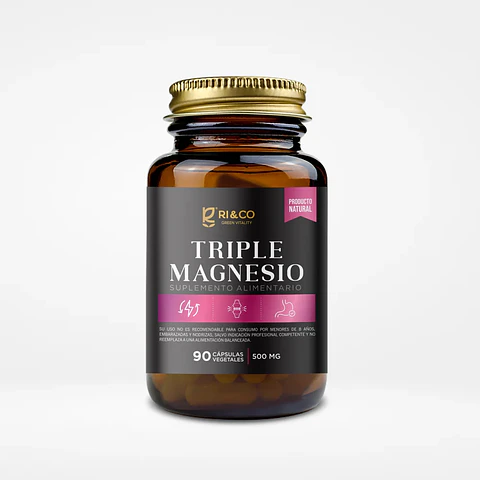 Triple Magnesio 90 Capsulas