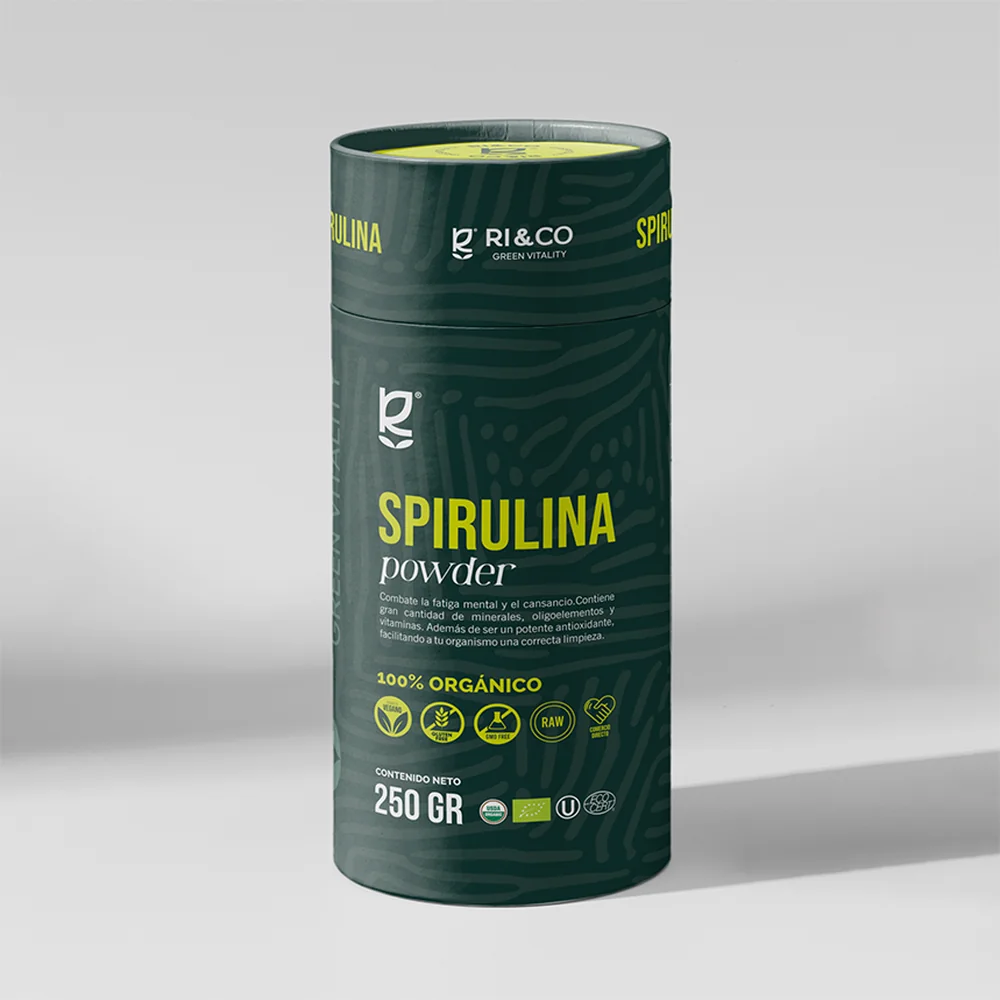 Spirulina Powder 100 % Organica 250g Ri&Co