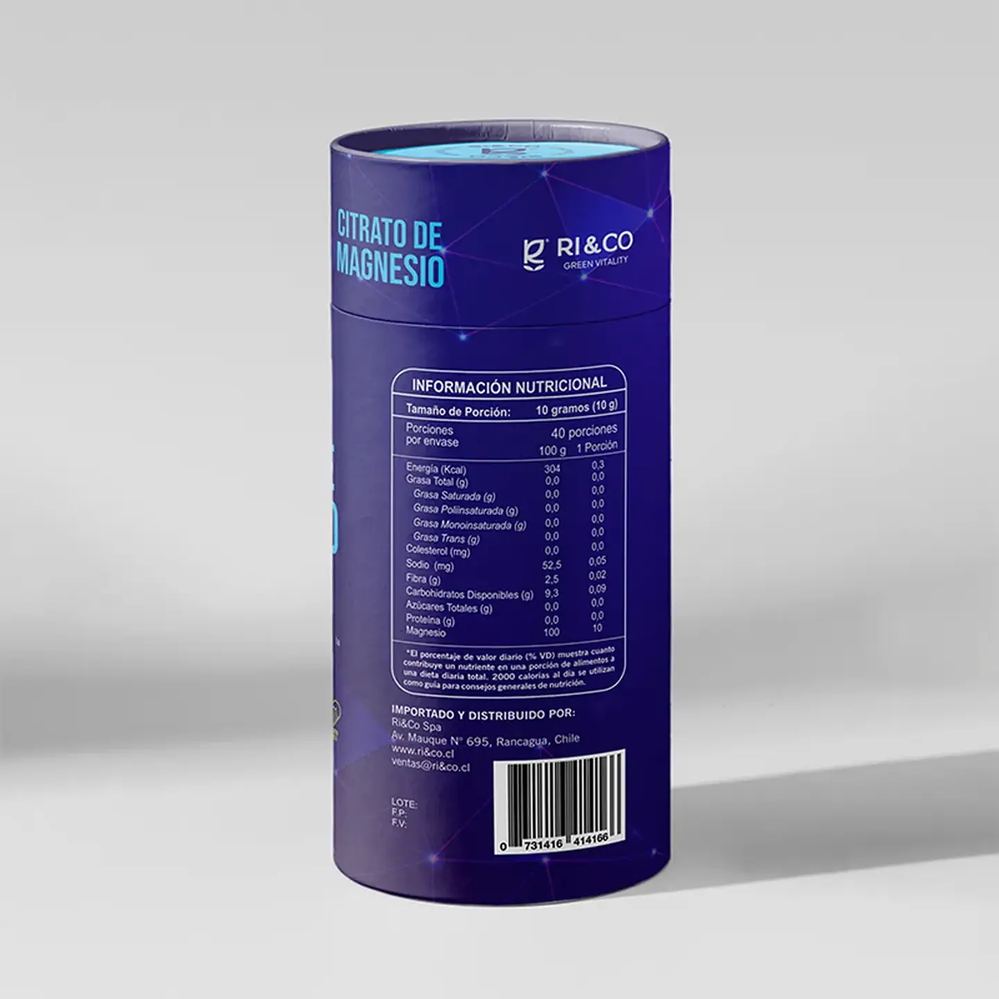 Citrato de Magnesio 350gr Ri&Co 2