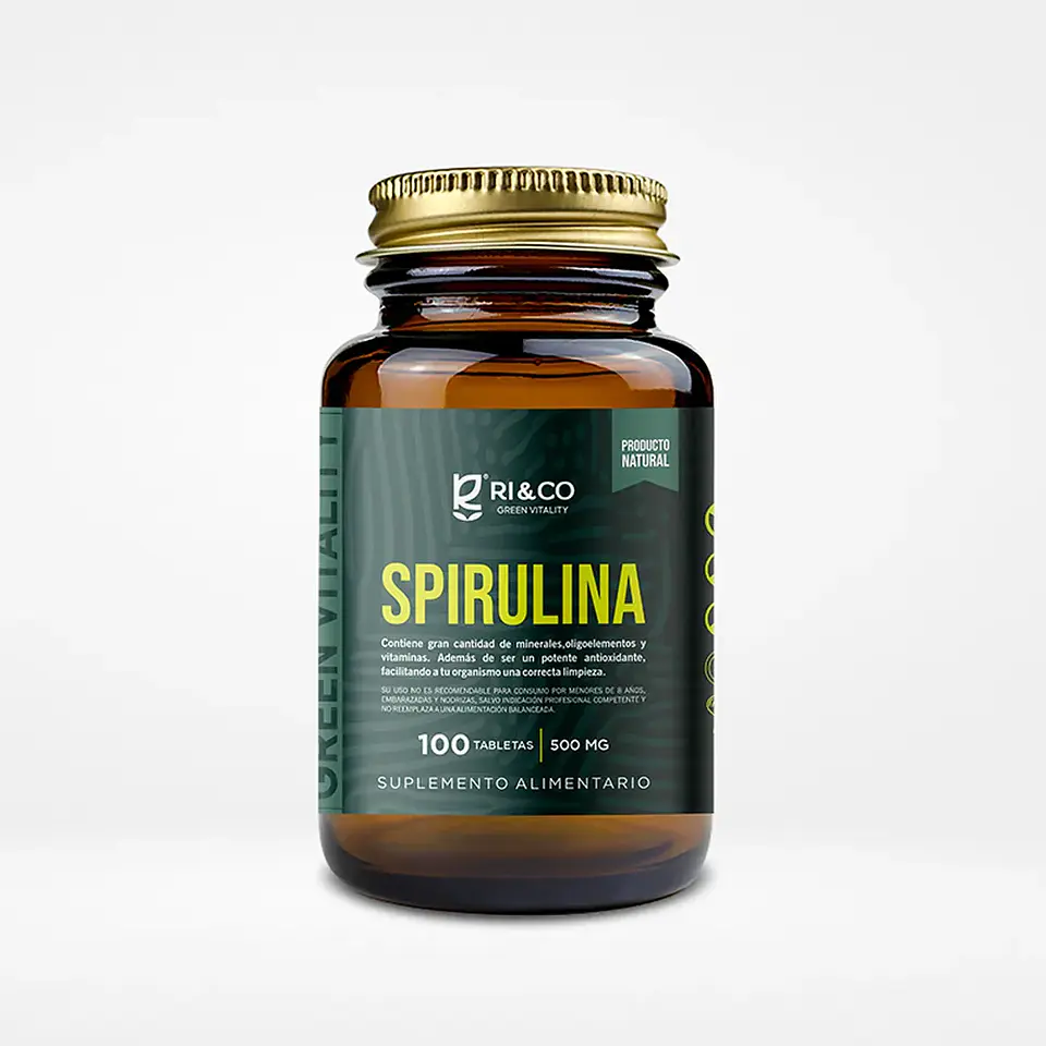 Spirulina 100 Tabletas Ri&Co 1