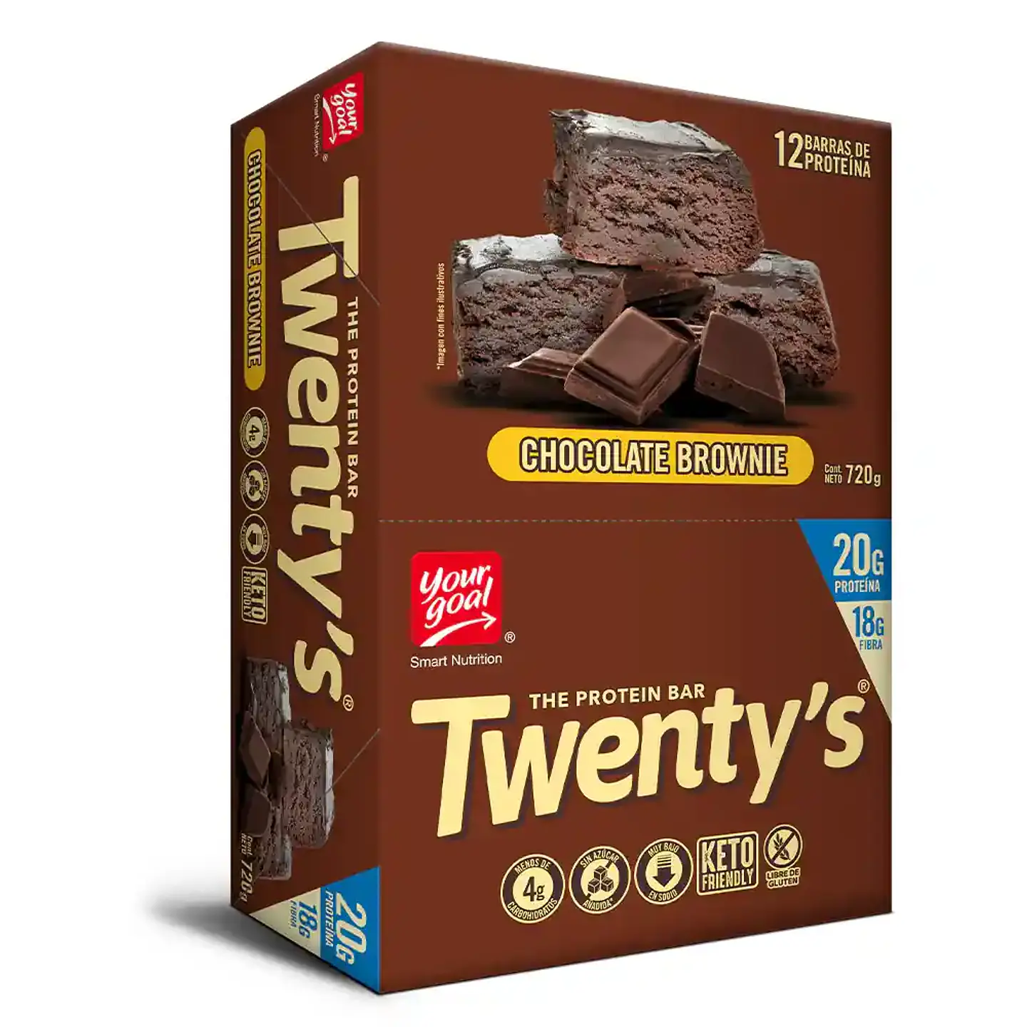 Twenty's Chocolate Brownie (x12) 1