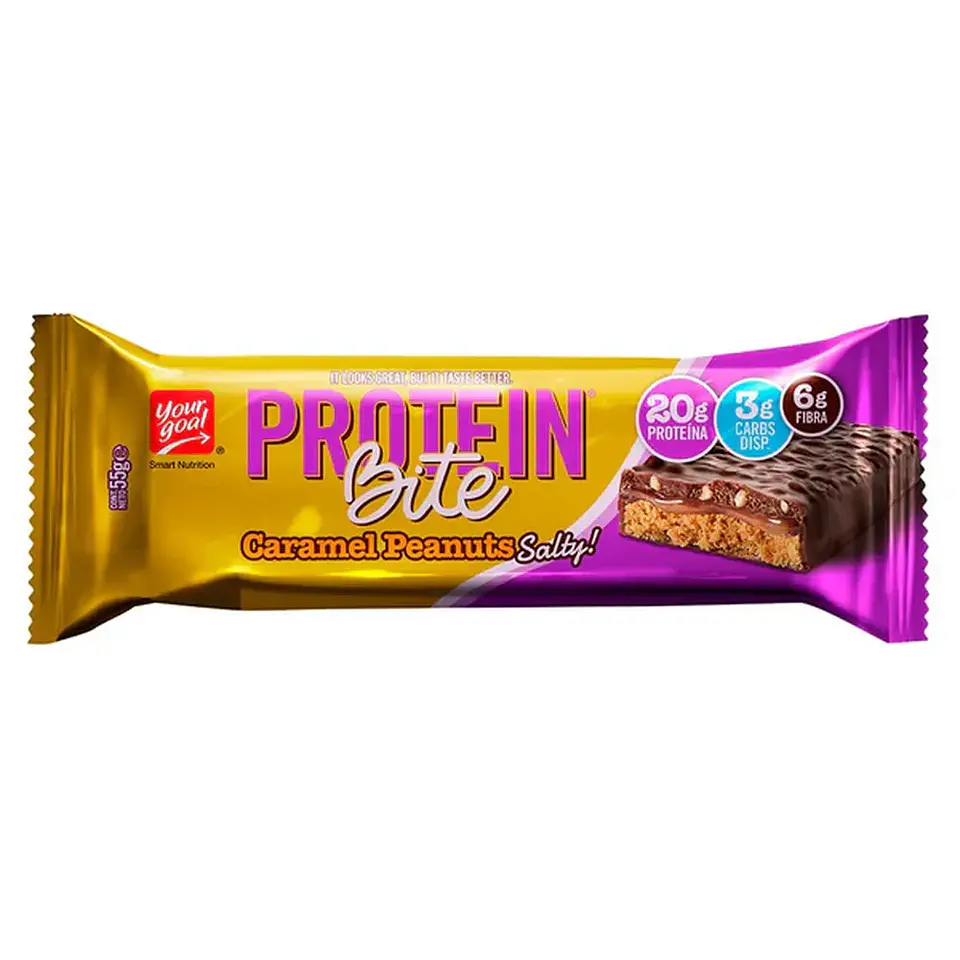 Protein Bite Caramel Peanuts 1