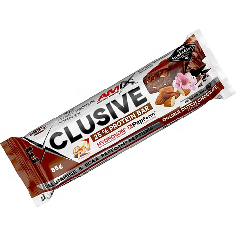 Barrita Double Dutch Chocolate 85gr  Exclusive Protein Bar