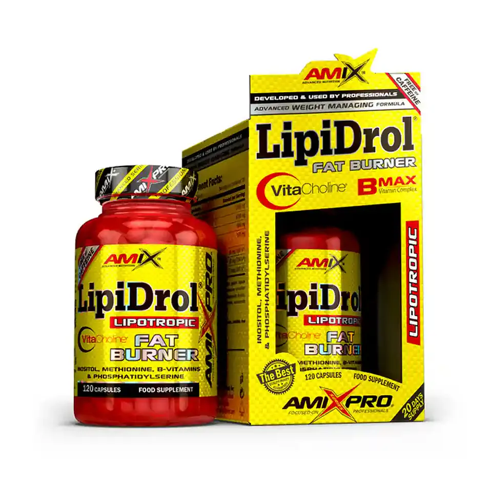 AmixPro® LipiDrol Fat Burner 120 Cápsulas 1