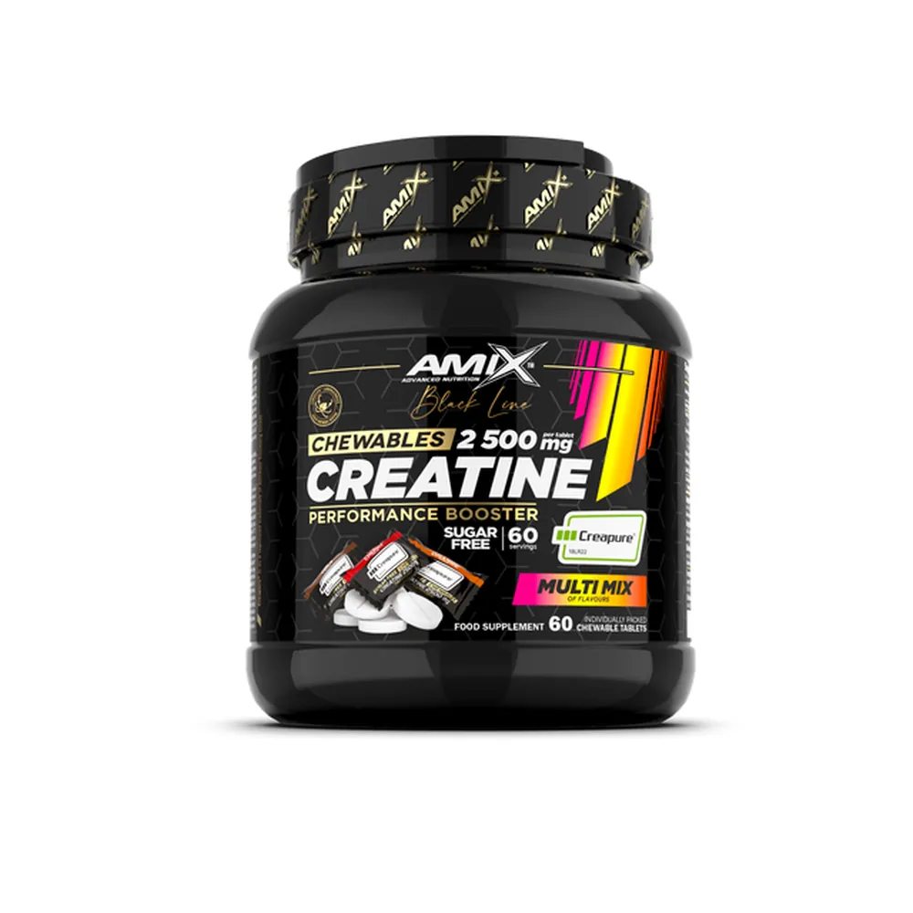 Creatina Chewables 60 Tab.  Black Line