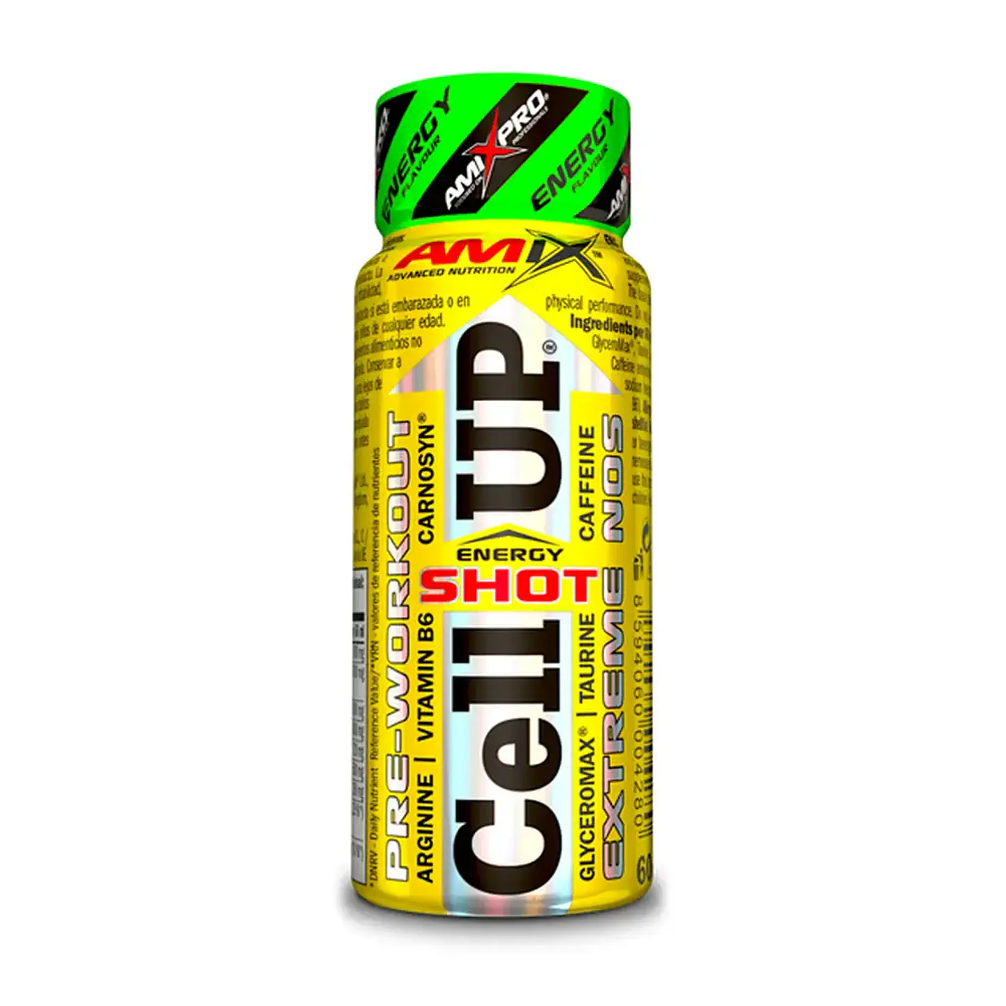 Pre-entreno CellUp Shot – Amix Pro® 60 ml  1