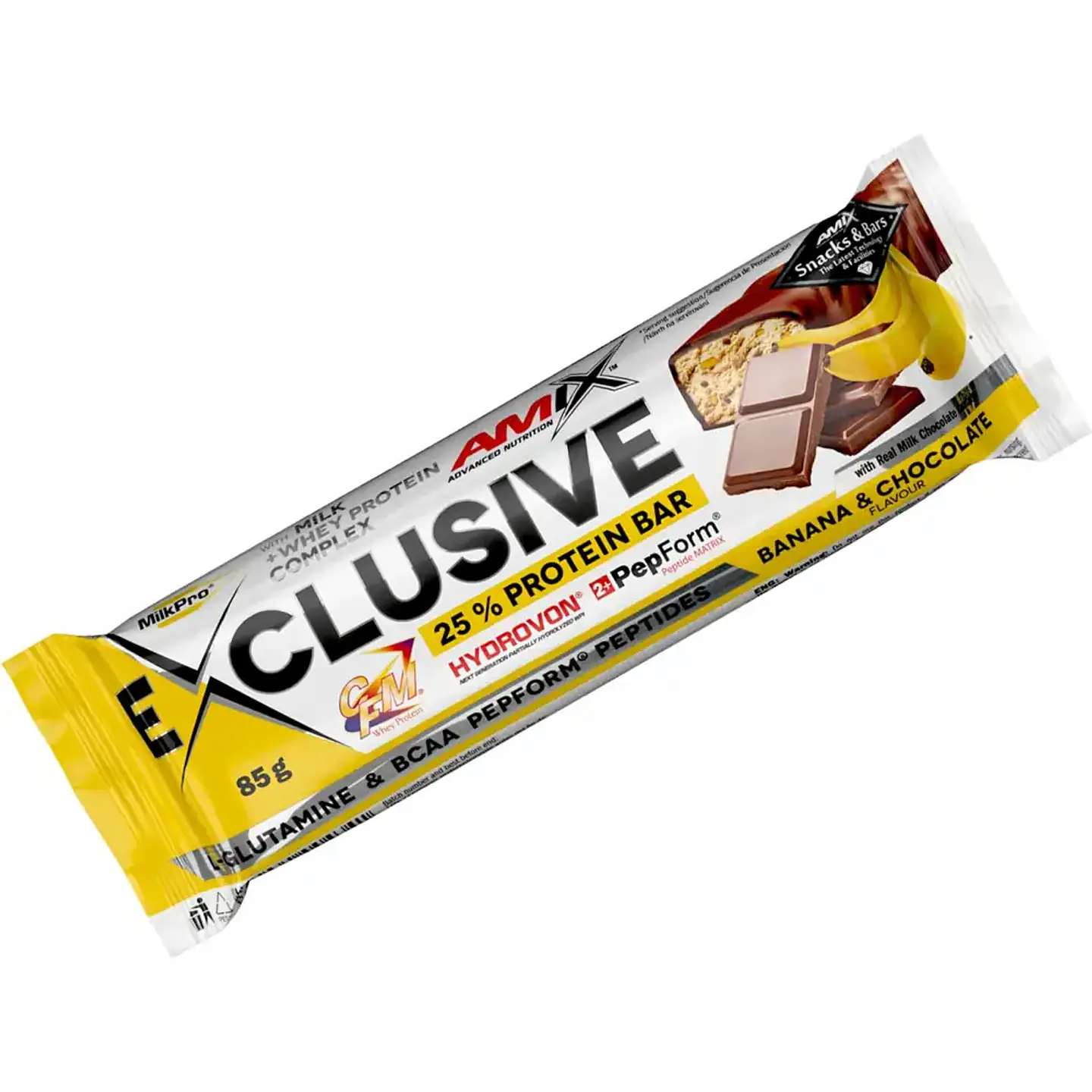 Barrita Banana Chocolate 85gr Exclusive Protein Bar 1
