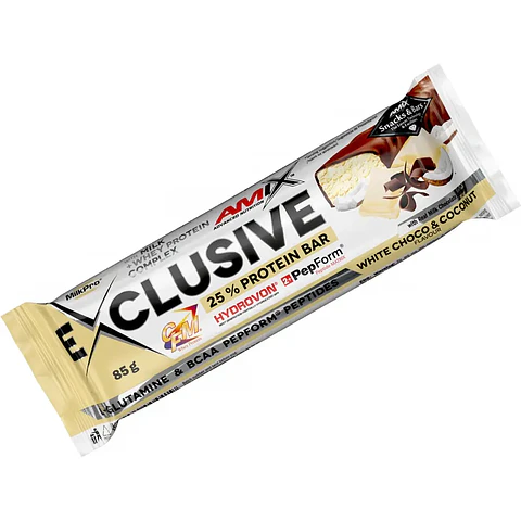 Barrita White Chocolate + Coco 85 gr Exclusive Protein Bar