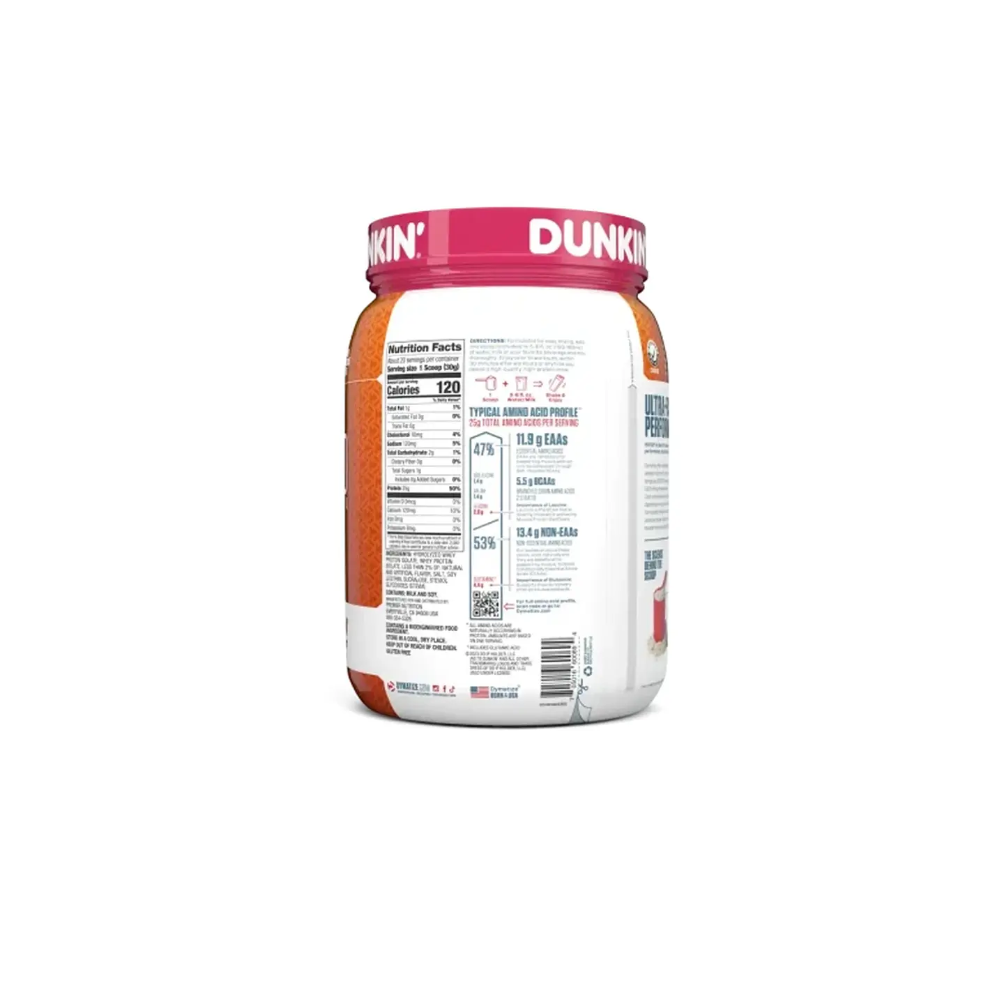 Proteína ISO 100 1.4 Lbs Dunkin Glazed Donut 2