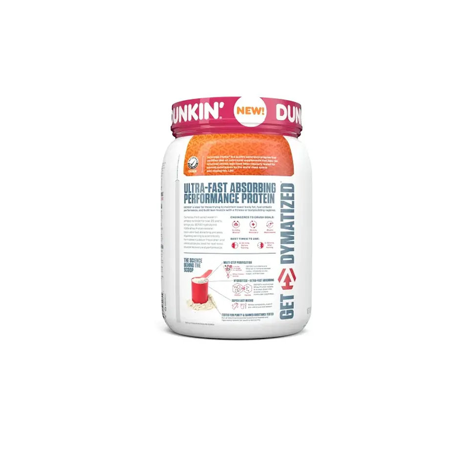 Proteína ISO 100 1.4 Lbs Dunkin Glazed Donut 3