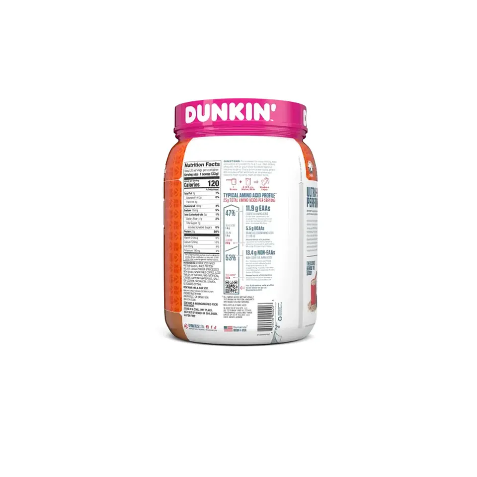 Proteína ISO 100 1.4 Lbs Dunkin Mocha Latte 2