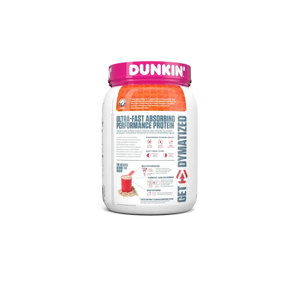 Proteína ISO 100 1.4 Lbs Dunkin Mocha Latte 3