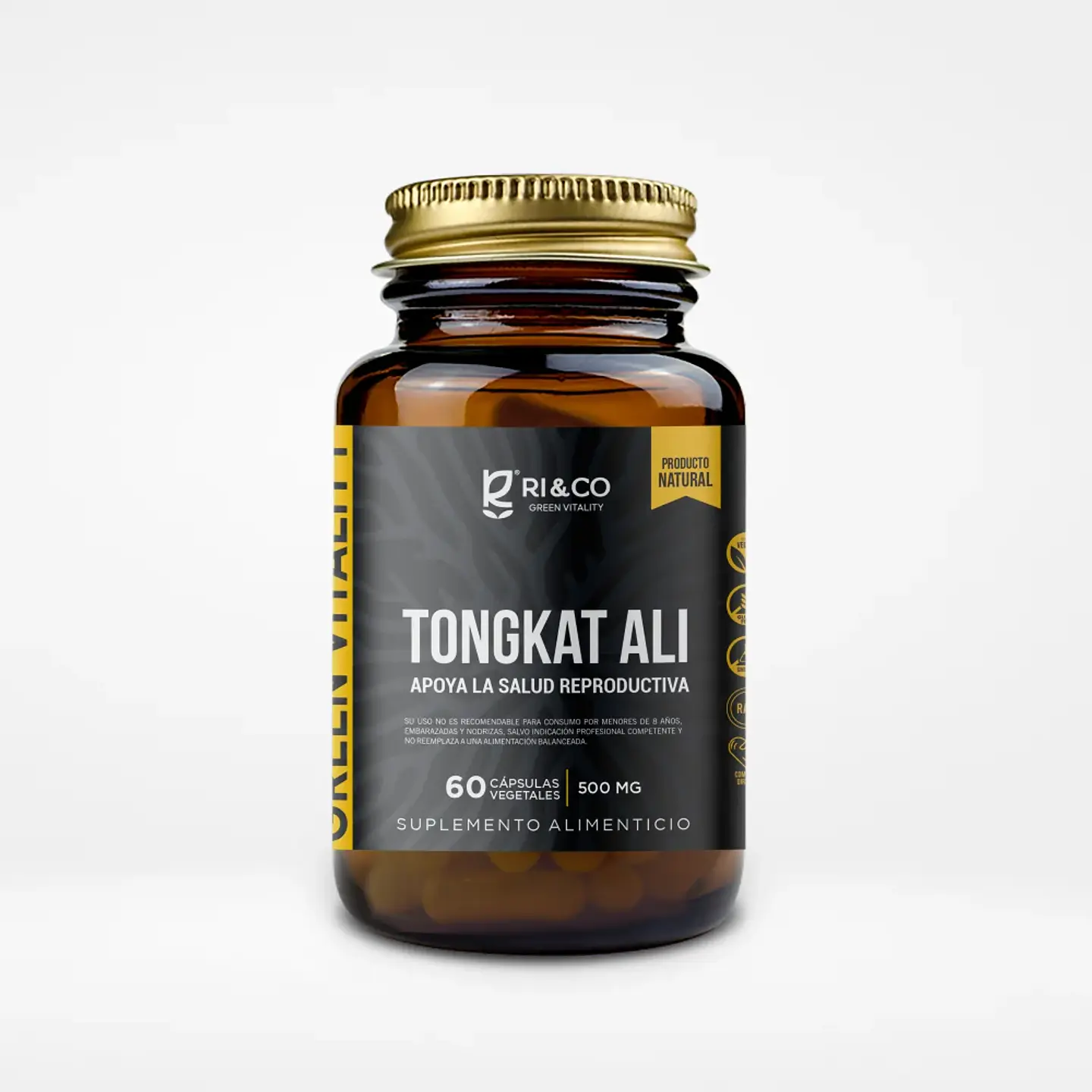 Tongkat Ali 60 Cap 500 mg -RI&CO 1