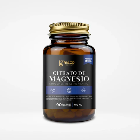 Citrato de Magnesio  90 Caps - RI&CO