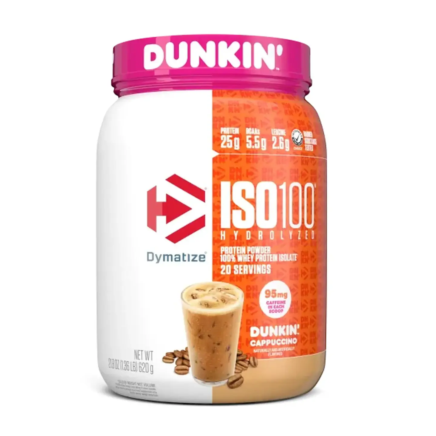 Proteína ISO 100 1.4 Lbs Dunkin Cappuccino 1