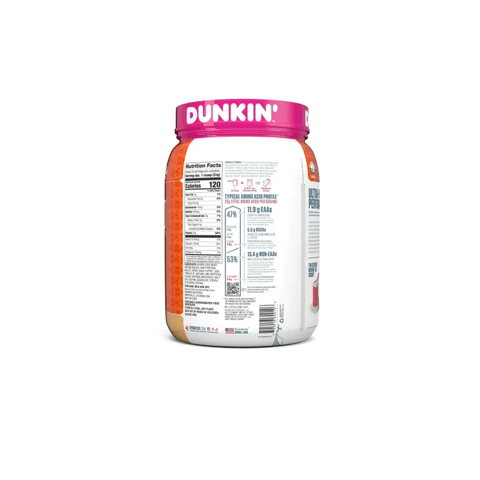 Proteína ISO 100 1.4 Lbs Dunkin Cappuccino 2