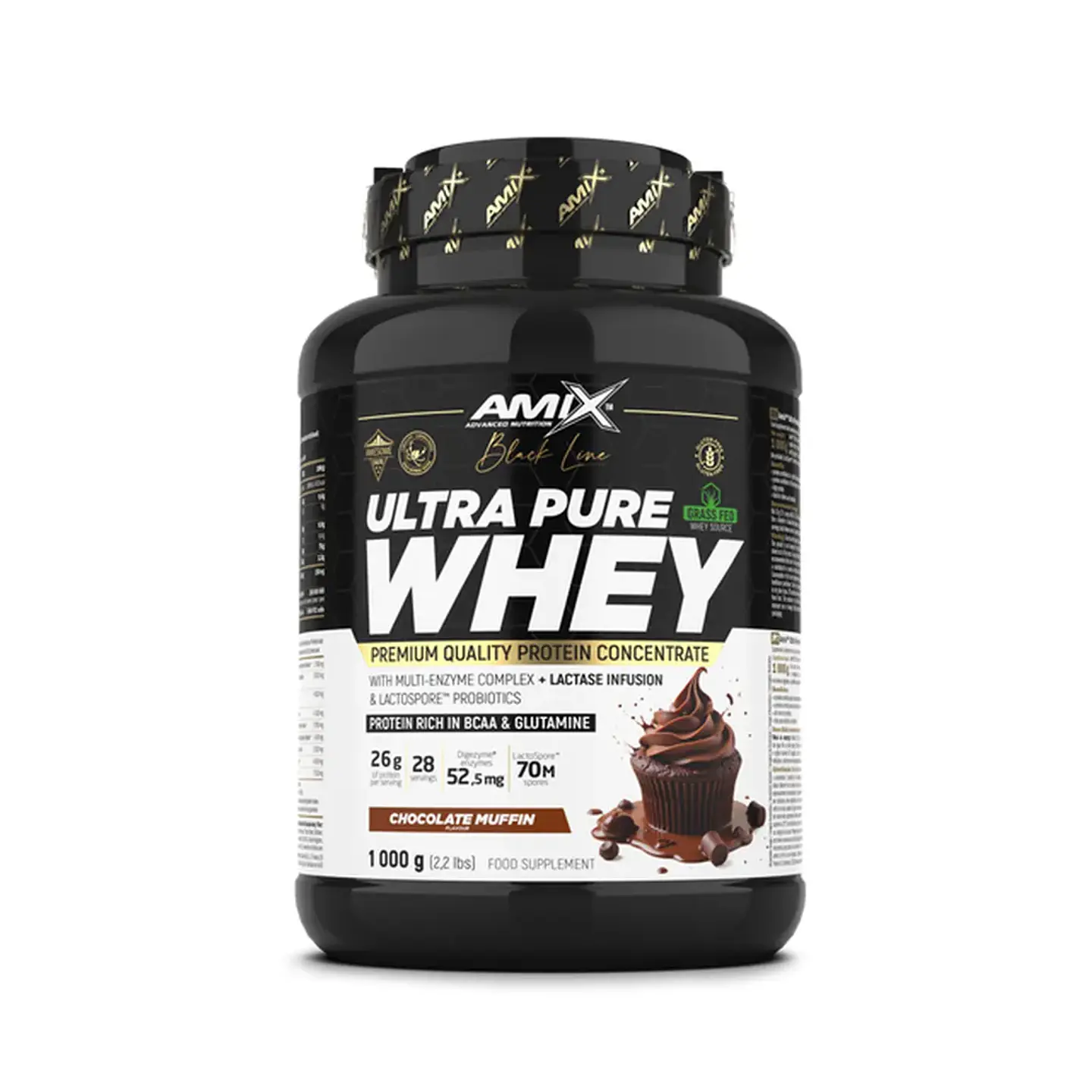 Proteína Ultra Pure Whey - Black Line 1 kg 1