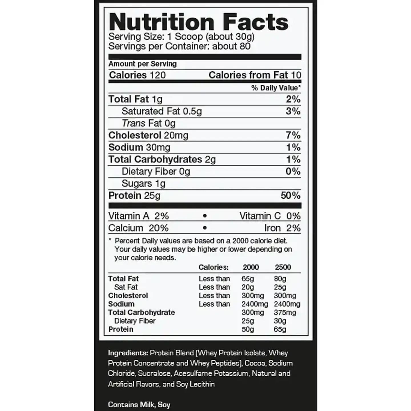 Proteína Prostar 100% Whey Protein 2 Lbs  2