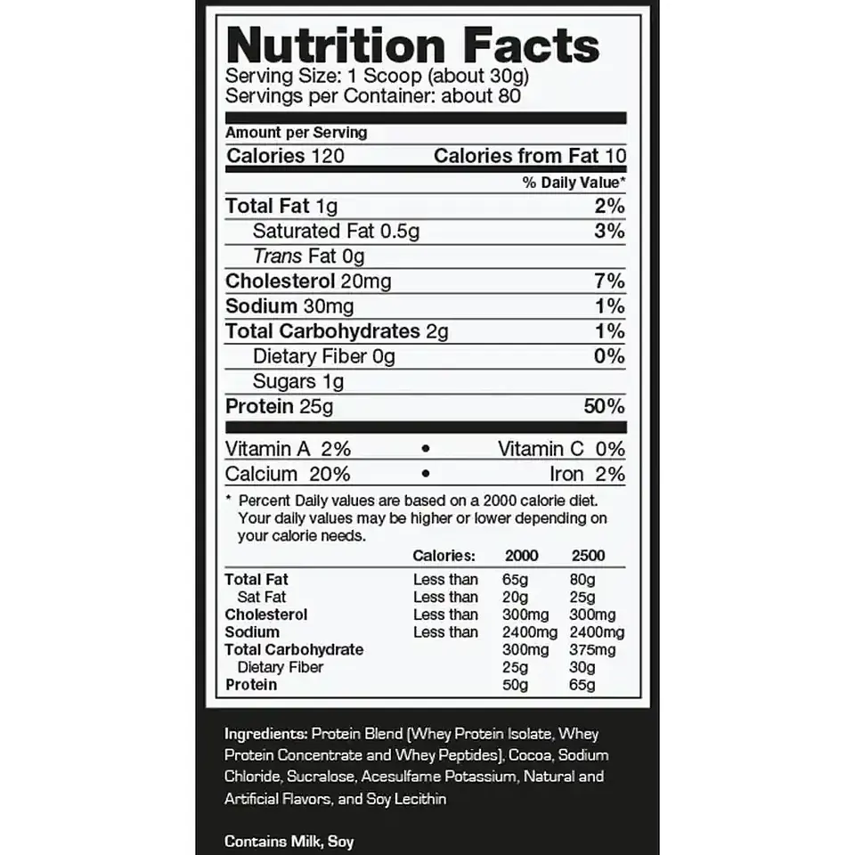Proteína Prostar 100% Whey Protein 2 Lbs  2