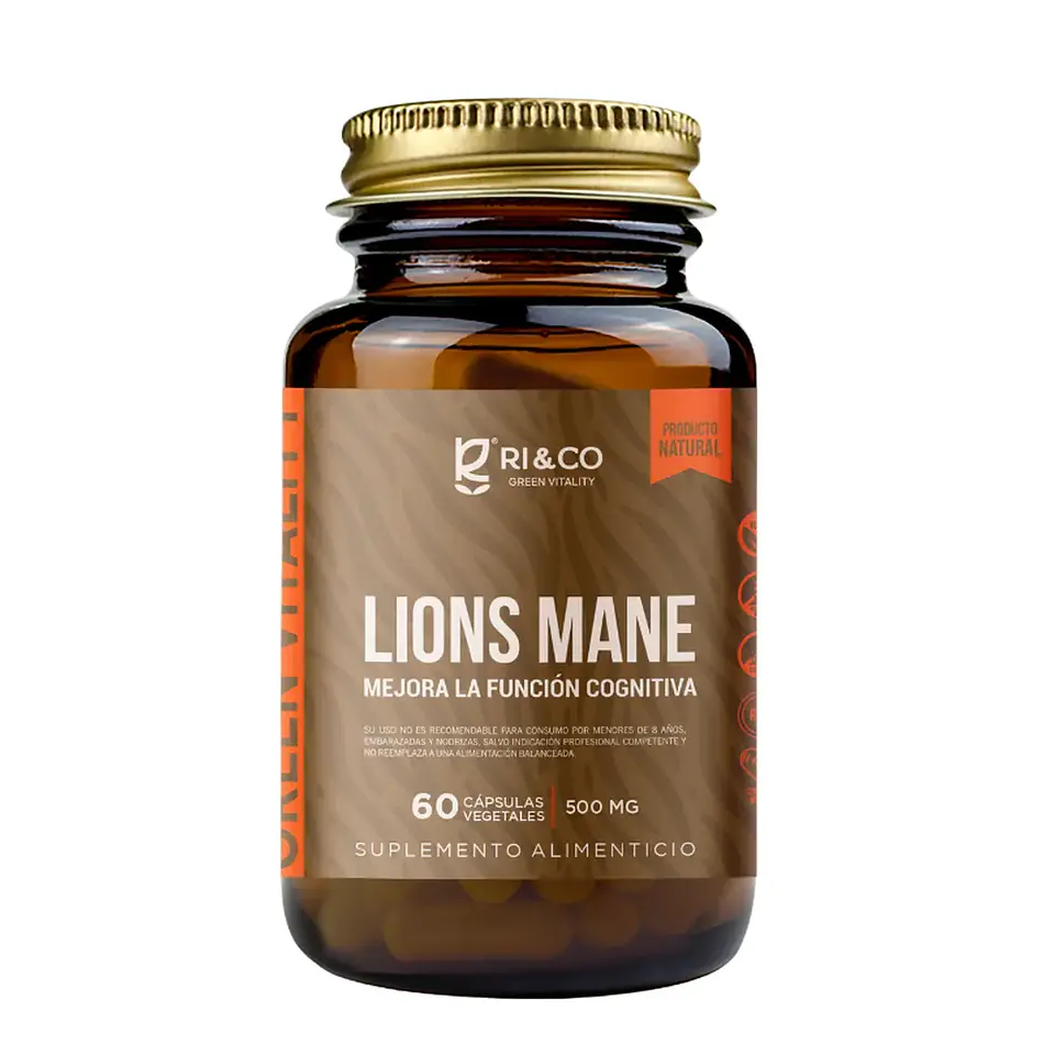 Melena de Leon (60 cap x 500mg) Ri&Co 1