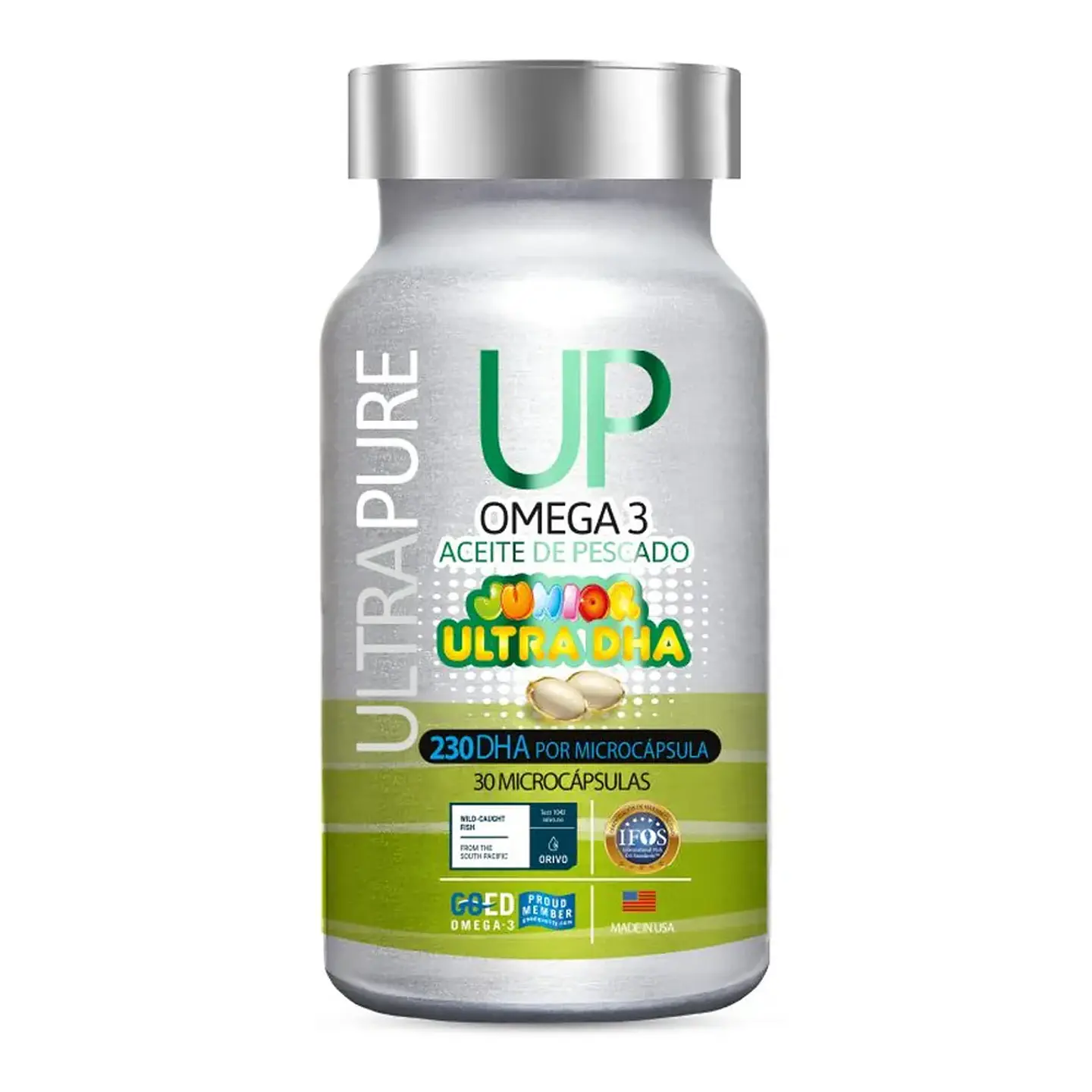 Omega UP JUNIOR Ultra DHA (30 Microcápsulas) 1