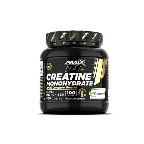 Creatina Monohidrato Creapure 300gr - Black Line
