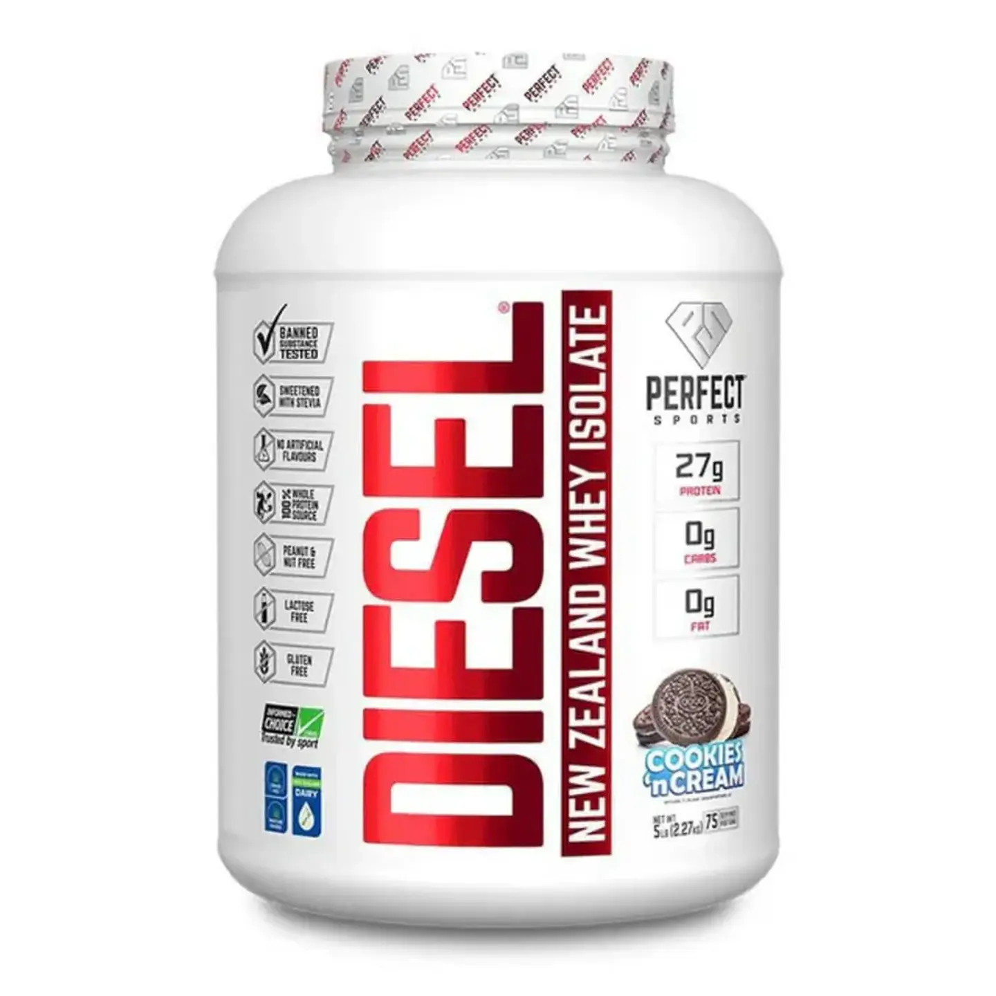 Perfect Sports Diesel New Zealand Whey Isolate 5LB 4