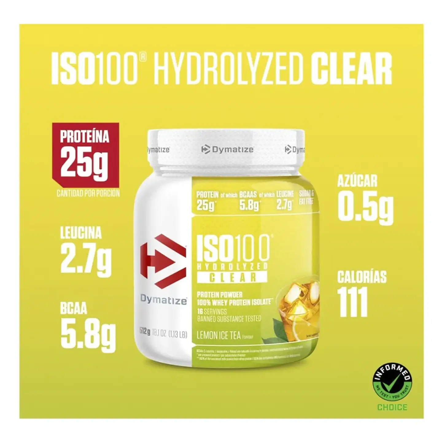 Iso 100 Clear Dymatize 2