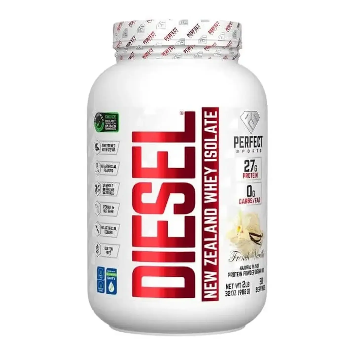 Perfect Sports Diesel New Zealand Whey Isolate  2 Lbs   2