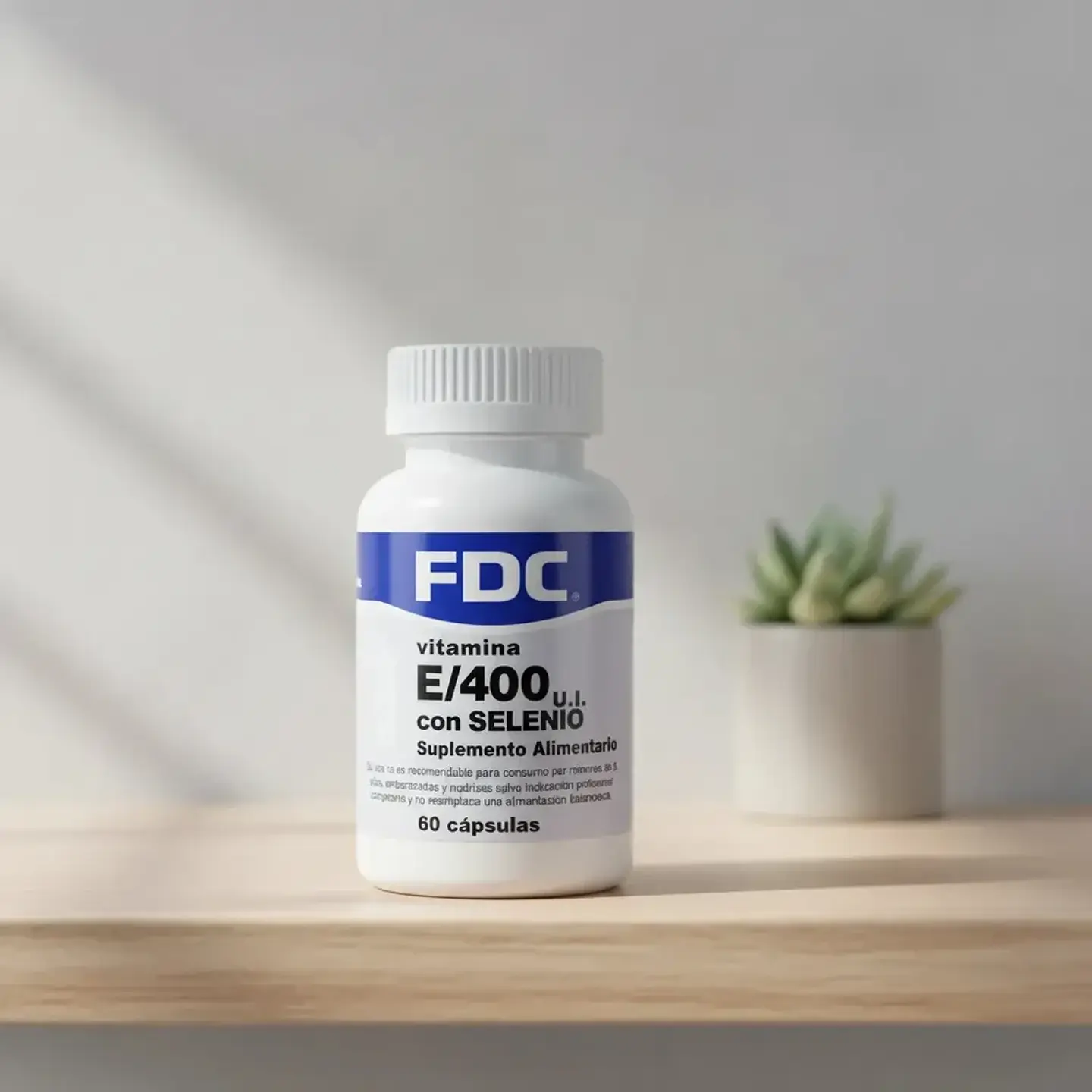 Vitamina E 400 U.I  con Selenio x 60cápsulas – FDC 2