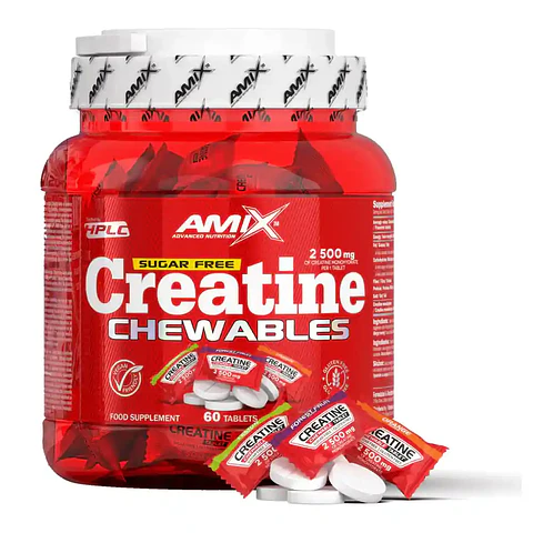 Creatina Monohidrato Masticable 60 tabl – Amix™