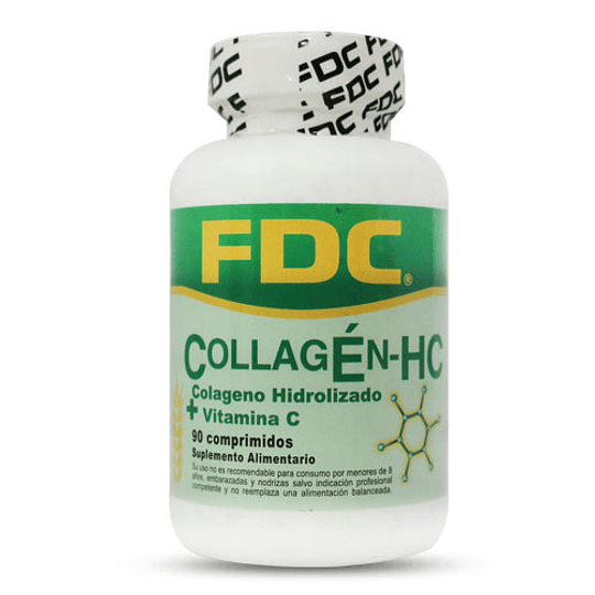 Colágeno Hidrolizado + Vitamina C 90 Comprimidos