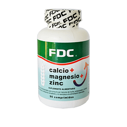 Minerales Calcio + Magnesio + Zinc 90 Comprimidos