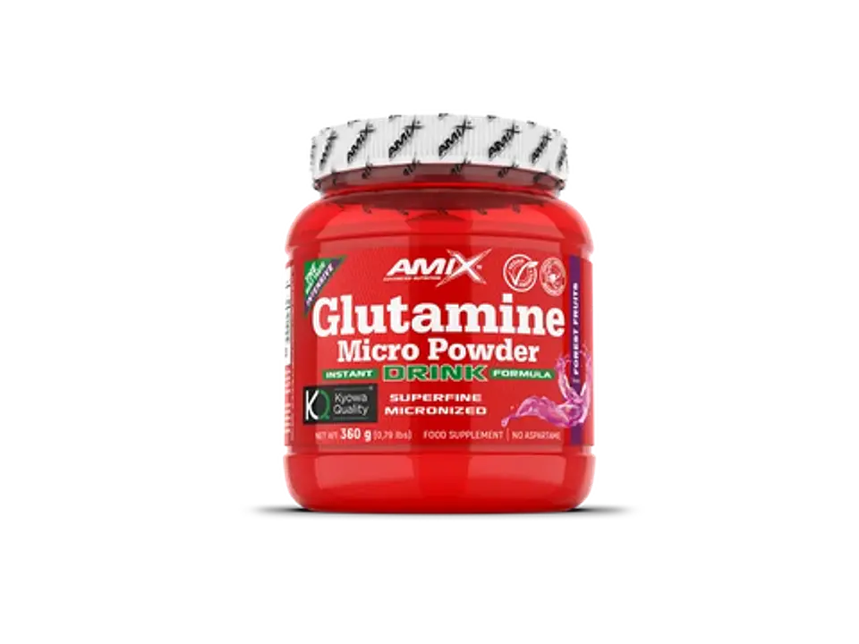 Glutamina Micronizada Powder Drink 360 g con sabor – Amix™ 2