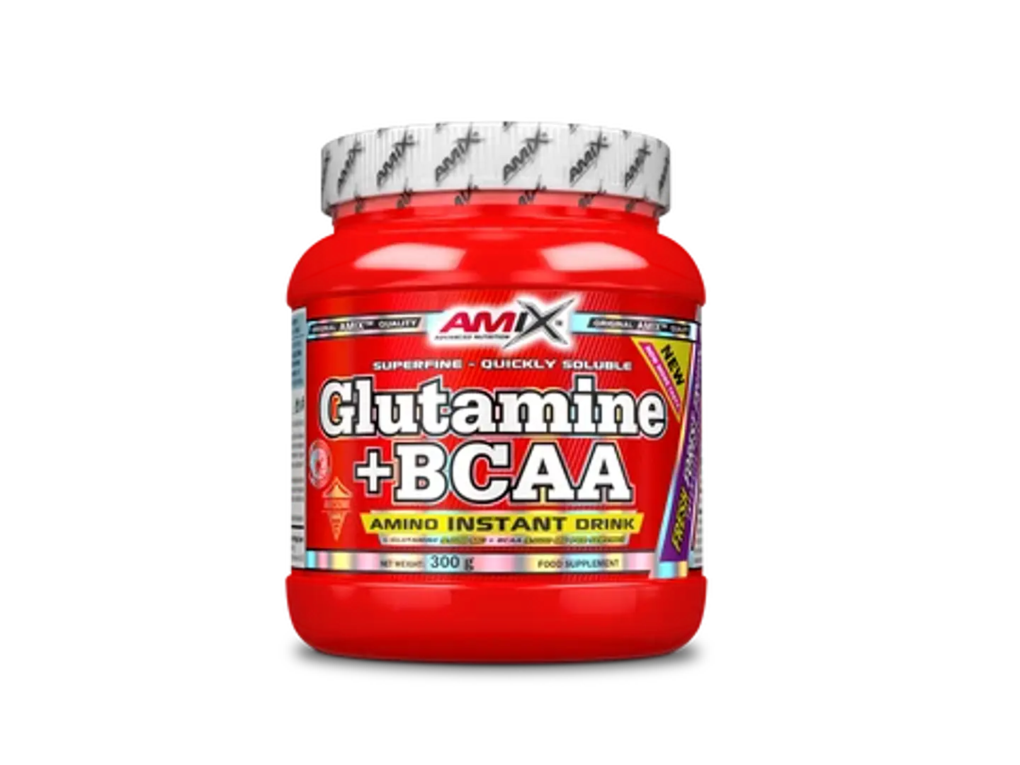 Aminoácidos Glutamina + BCAA 300 g 1