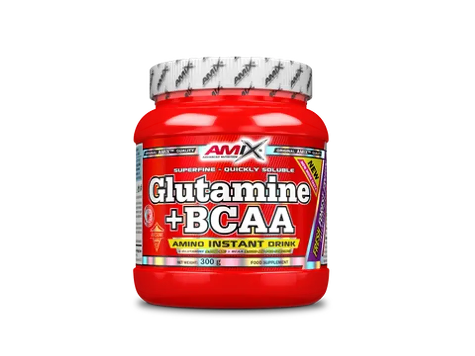 Aminoácidos Glutamina + BCAA 300 g 1