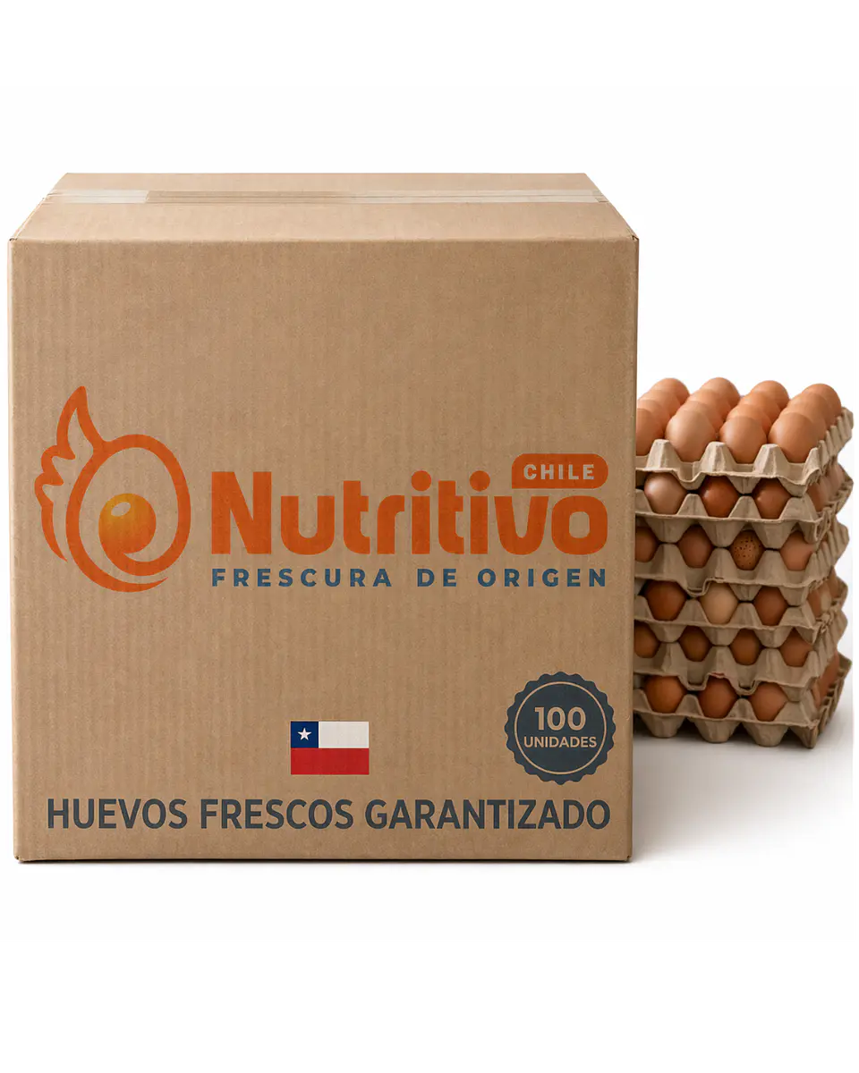 Huevos Tradicionales Color Extra Grandes Caja de 100 Unidades 1
