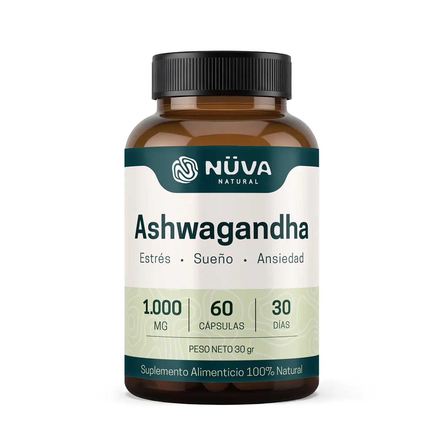Ashwagandha 1000mg 60 Cap 1