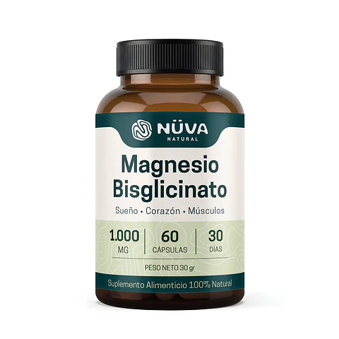 Magnesio Bisglicinato 1000mg 60Cap