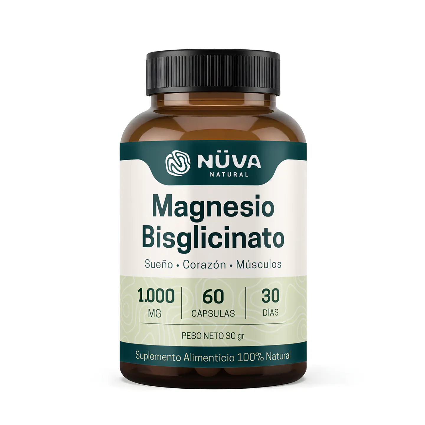 Magnesio Bisglicinato 1000mg 60Cap 1